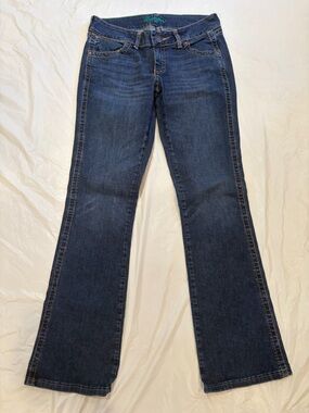 Wrangler Jeans Women's 7/8 x 34 Blue Med Wash Bootcut Stretch